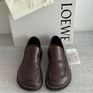 SOLD: Loewe x Paula’s Ibiza Faro Loafers Dark Brown